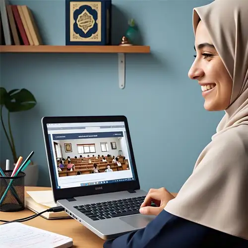 Female Shia Teacher Online Spreading the Influence of Islam
